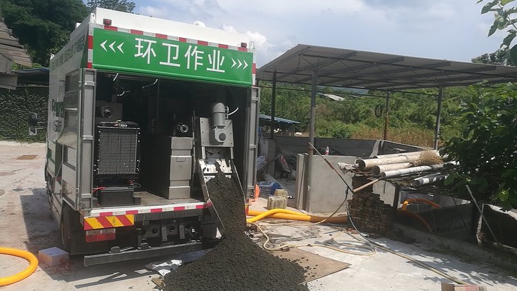 水满乡污泥干湿分离技术